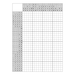 Японский кроссворд #949 “Олень”