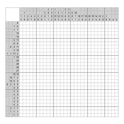 Японский кроссворд #922 “Лягушка”