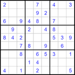 Судоку 9х9 #1280 легкий