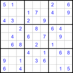 Судоку 9х9 #1310 легкий