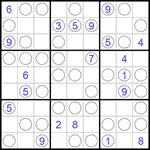 Судоку “Чет-нечет” 9х9 #252 средний