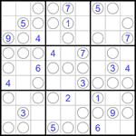 Судоку “Чет-нечет” 9х9 #253 средний