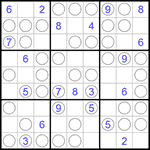 Судоку “Чет-нечет” 9х9 #255 средний