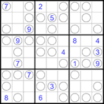 Судоку “Чет-нечет” 9х9 #246 трудный