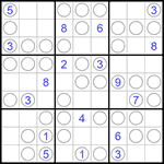 Судоку “Чет-нечет” 9х9 #247 трудный