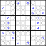 Судоку “Чет-нечет” 9х9 #248 трудный