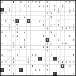 Филиппинский кроссворд #874 “Танцпол”