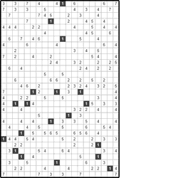 Филиппинский кроссворд #868 “Костер”