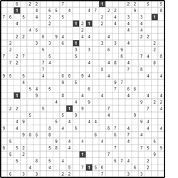 Филиппинский кроссворд #861 “Будильник”