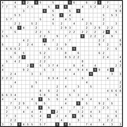 Филиппинский кроссворд #859 “Паук”