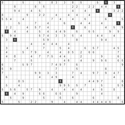 Филиппинский кроссворд #866 “Бомба”