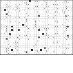 Филиппинский кроссворд #862 “Цветок”