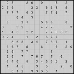 Японская мозаика #1018 “Корова”