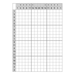 Японский кроссворд #1081 “Ель”