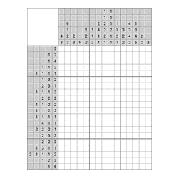 Японский кроссворд #1009 “Конек”