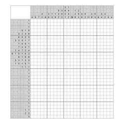 Японский кроссворд #952 “Зонт”