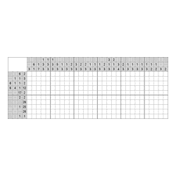 Японский кроссворд #956 “Лодка”