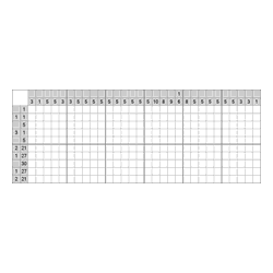 Японский кроссворд #955 “Субмарина”