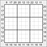 Судоку-рама 9х9 #151