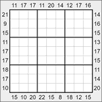 Судоку-рама 9х9 #156