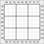 Судоку-рама 9х9 #157