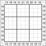 Судоку-рама 9х9 #160