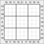 Судоку-рама 9х9 #163