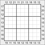 Судоку-рама 9х9 #165