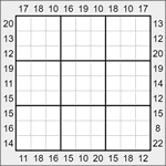 Судоку-рама 9х9 #170