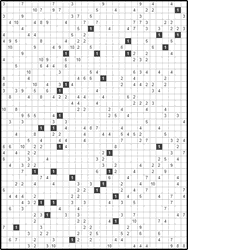 Филиппинский кроссворд #878 “Мыслитель”