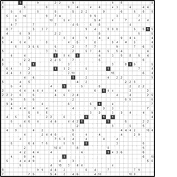 Филиппинский кроссворд #876 “Волшебник”