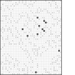 Филиппинский кроссворд #881 “Цветок”