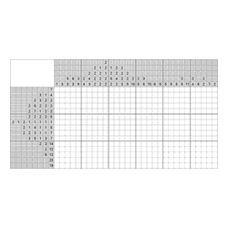 Японский кроссворд #1027 “Улитка”