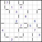 “Соседи” 9х9 #252 очень трудный