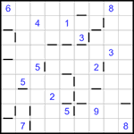 “Соседи” 9х9 #254 очень трудный