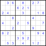 Судоку 9х9 #1325 легкий