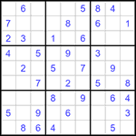 Судоку 9х9 #1430 легкий