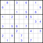 Судоку 9х9 #1331 средний