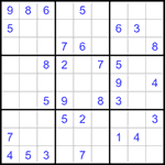 Судоку 9х9 #1351 средний