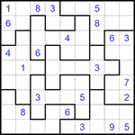 Судоку-пазл 9х9 #315 трудный