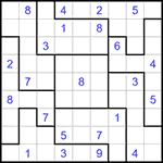 Судоку-пазл 9х9 #315 очень трудный