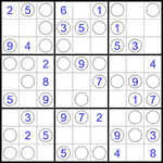 Судоку “Чет-нечет” 9х9 #256 легкий