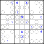 Судоку “Чет-нечет” 9х9 #256 средний