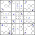 Судоку “Чет-нечет” 9х9 #258 средний