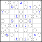 Судоку “Чет-нечет” 9х9 #252 трудный