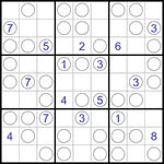 Судоку “Чет-нечет” 9х9 #254 трудный