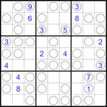 Судоку “Чет-нечет” 9х9 #255 трудный