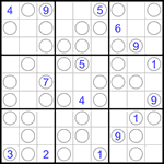 Судоку “Чет-нечет” 9х9 #247 очень трудный