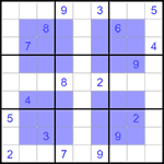 Виндоку 9х9 #42 трудный