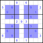 Виндоку 9х9 #43 трудный